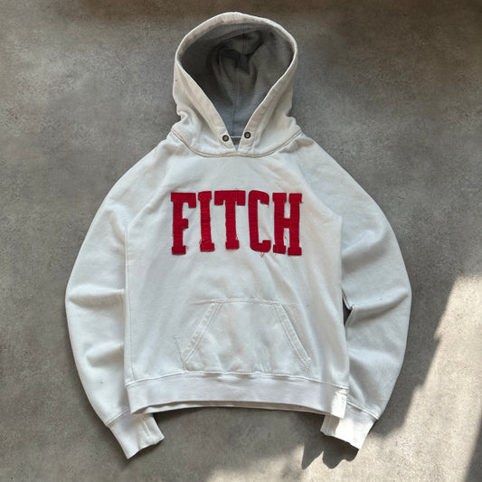 Abercrombie & Fitch White Hoodie S