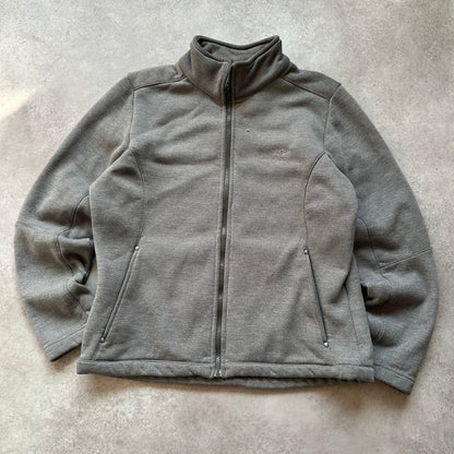Jack Wolfskin Grey Zip Fleece Jacket XL