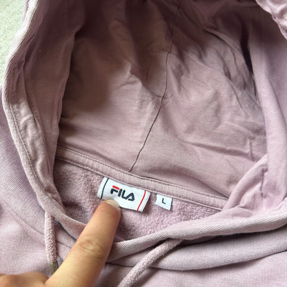 Fila Pink Hoodie L