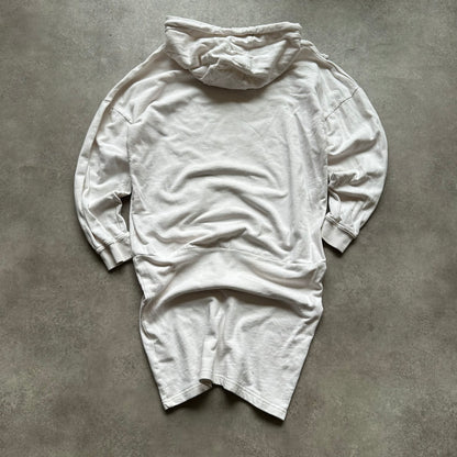 Def White Oversized Hoodie XL