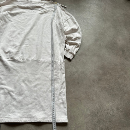 Def White Oversized Hoodie XL