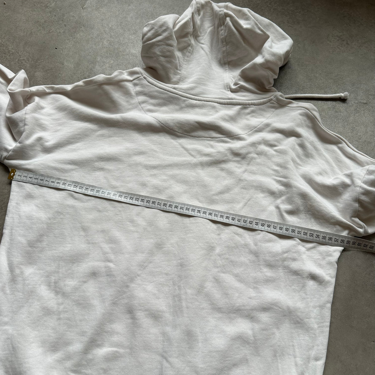 Def White Oversized Hoodie XL