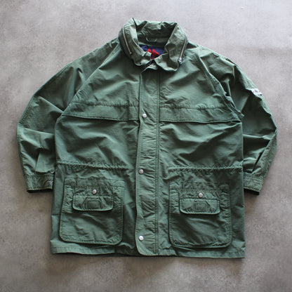 Robe di Kappa Vintage Green Field Jacket (Man-L)