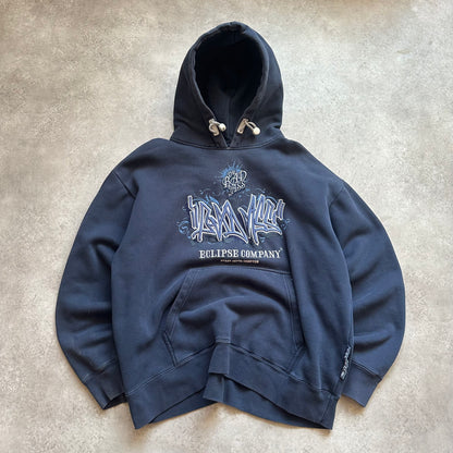 Eclipse Company Navy Graphic Hoodie L