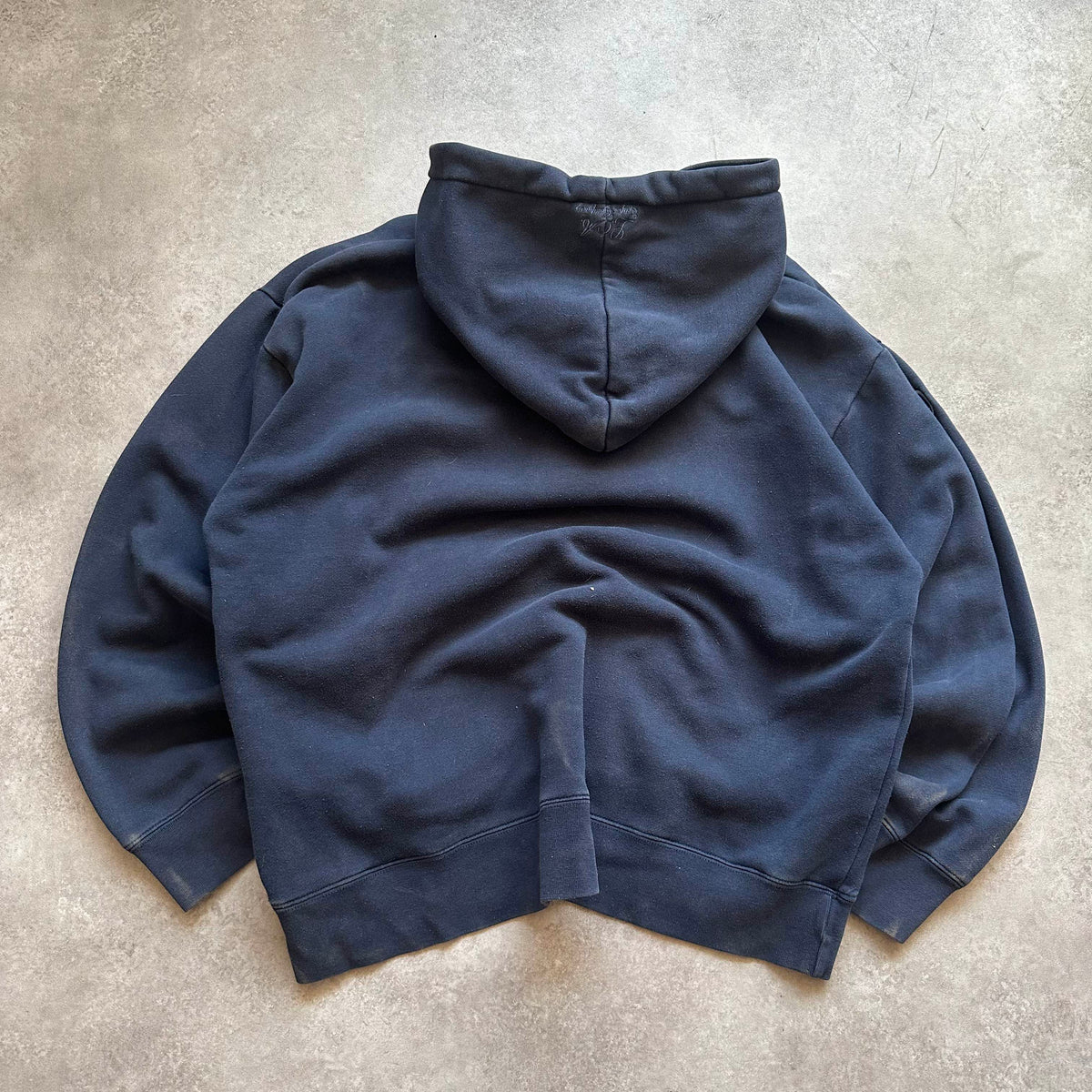 Eclipse Company Navy Graphic Hoodie L