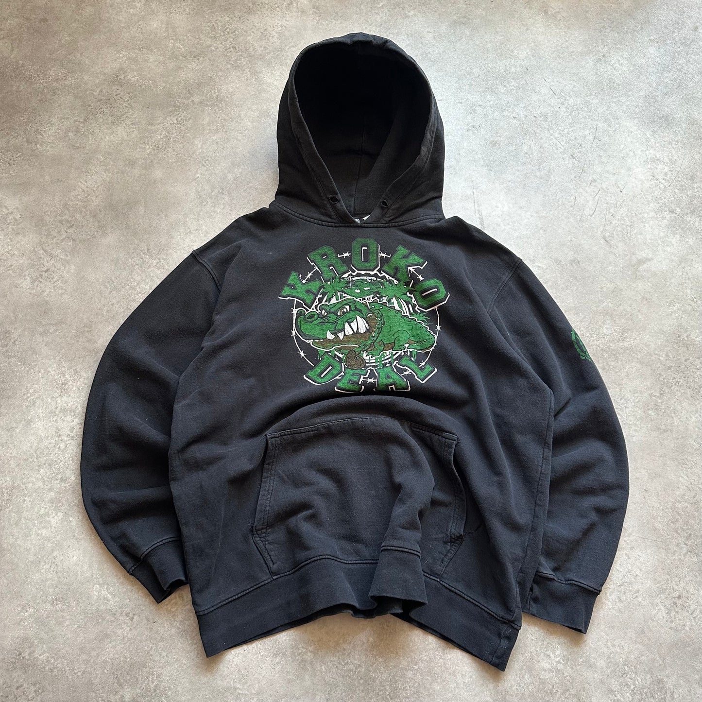 187 Strassenbande Black Graphic Hoodie XXL