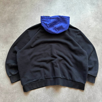 Adidas Adventure Black Quarter Zip Hoodie XXL