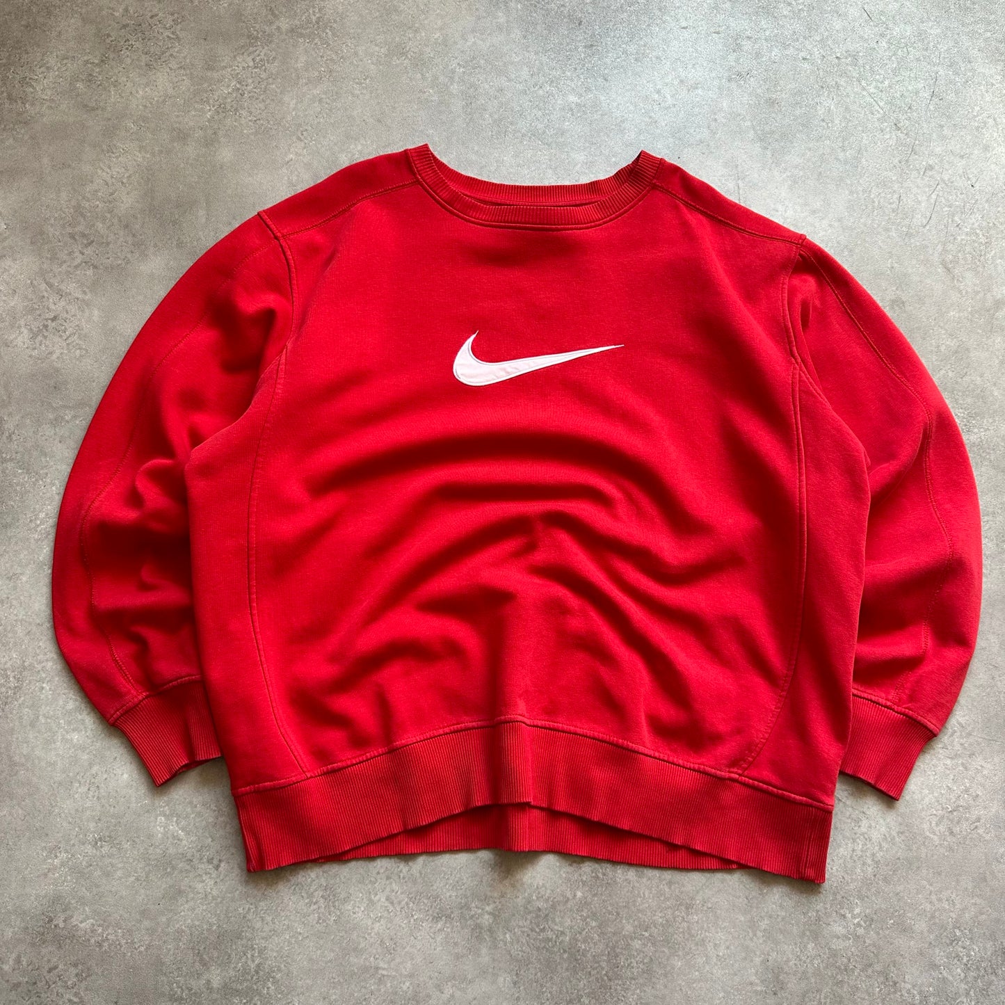 Nike Red Swoosh Sweatshirt XXL