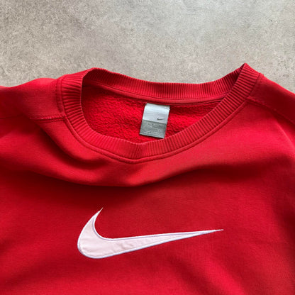 Nike Red Swoosh Sweatshirt XXL