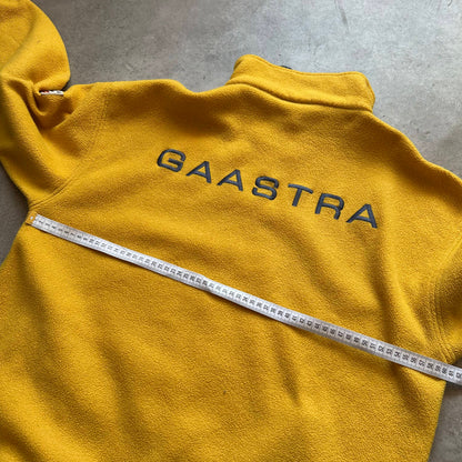 Gaastra Yellow Quarter Zip Fleece M