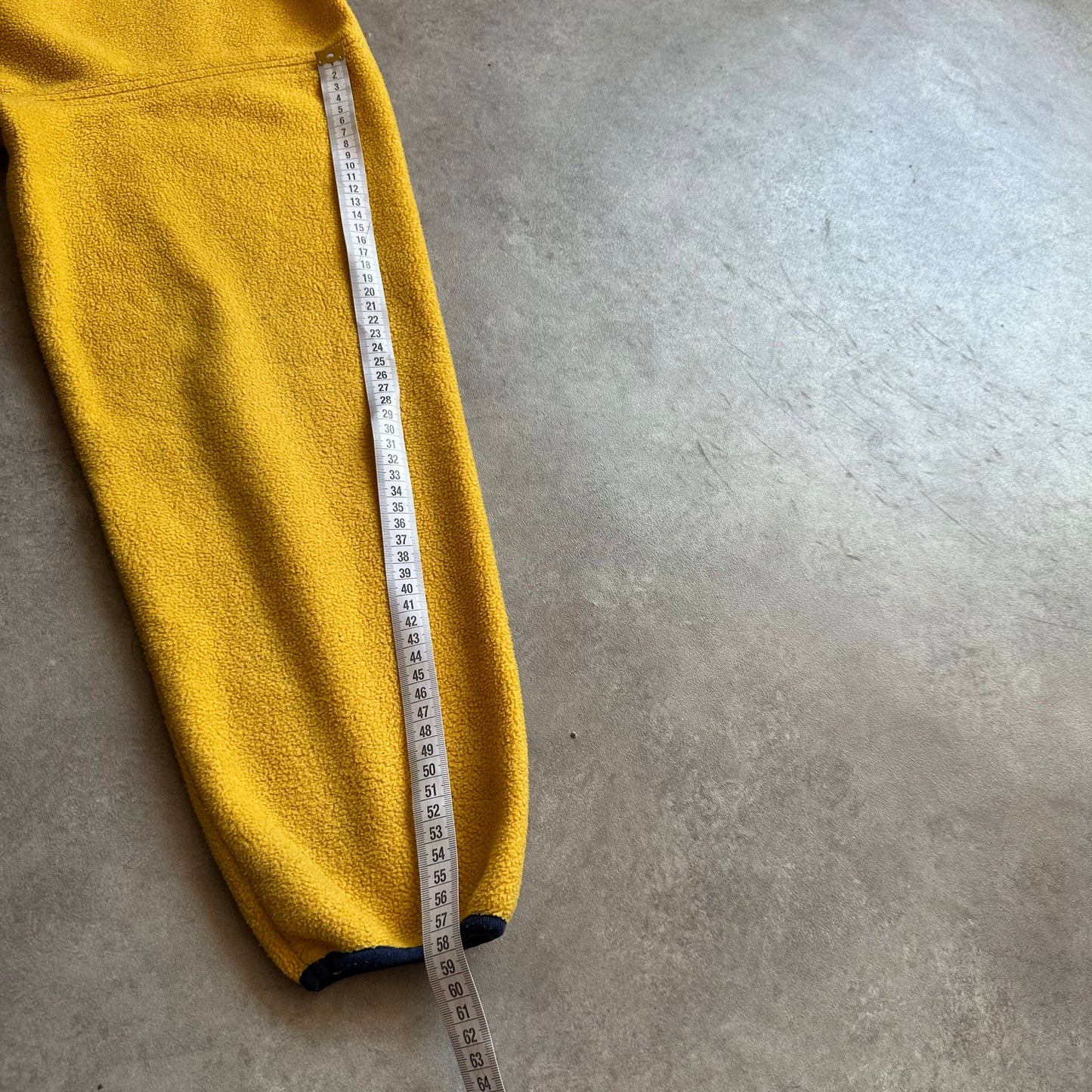 Gaastra Yellow Quarter Zip Fleece M