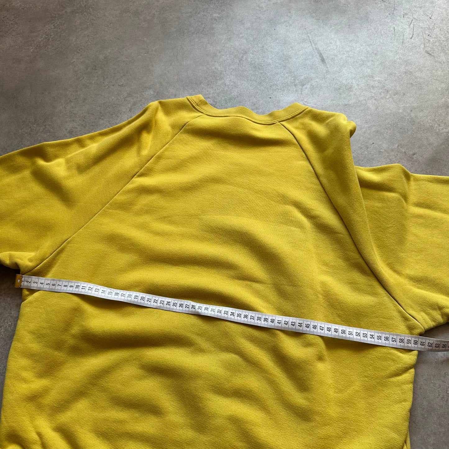Nike Sportswear Yellow Big Swoosh Sweatshirt S