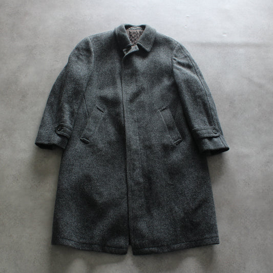 Steinbock Vintage Gray Wool Overcoat (Man-L)