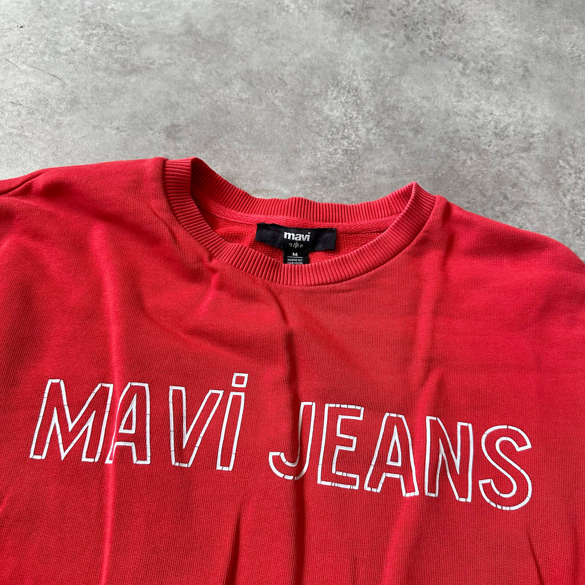 Mavi Jeans Red Sweatshirt M
