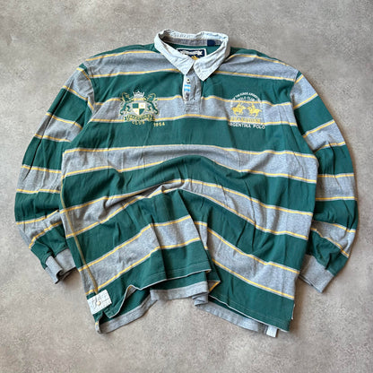 Peakstone Striped Rugby Polo 6XL