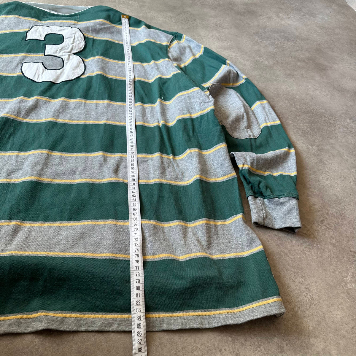Peakstone Striped Rugby Polo 6XL
