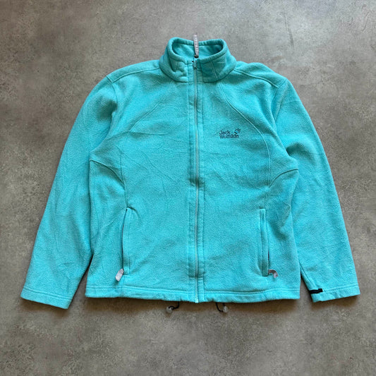 Jack Wolfskin Turquoise Fleece Jacket XL