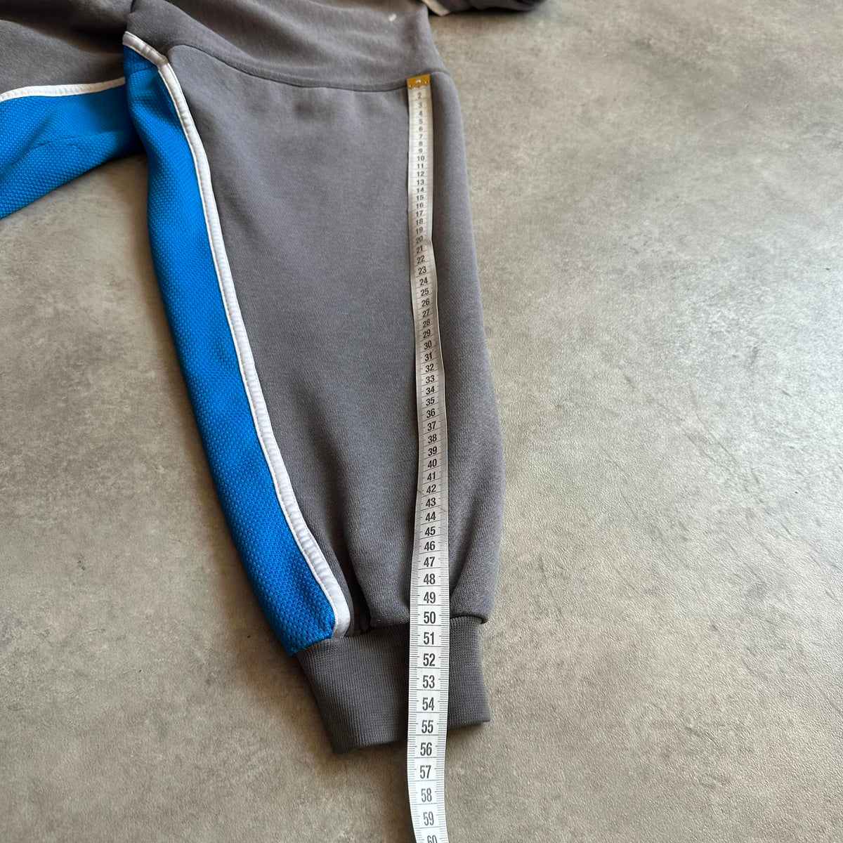 Adidas Grey Snap Track Hoodie L