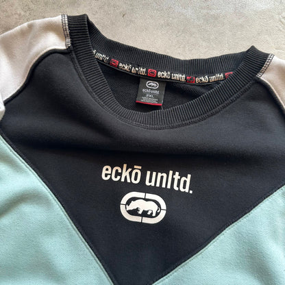 Ecko Unltd Blocked Crewneck 2XL