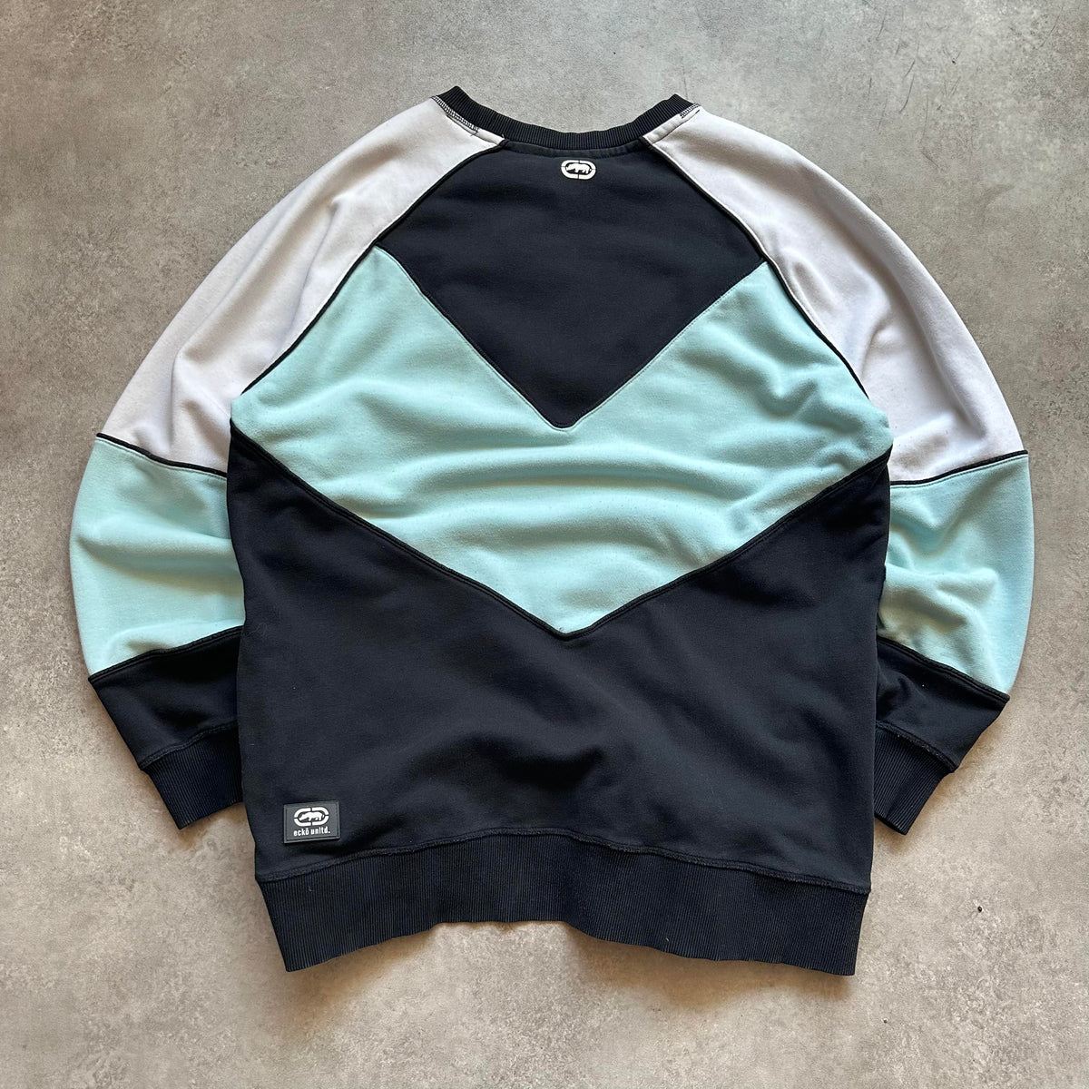 Ecko Unltd Blocked Crewneck 2XL