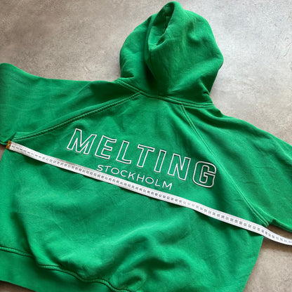 Melting Stockholm Green Hoodie XL