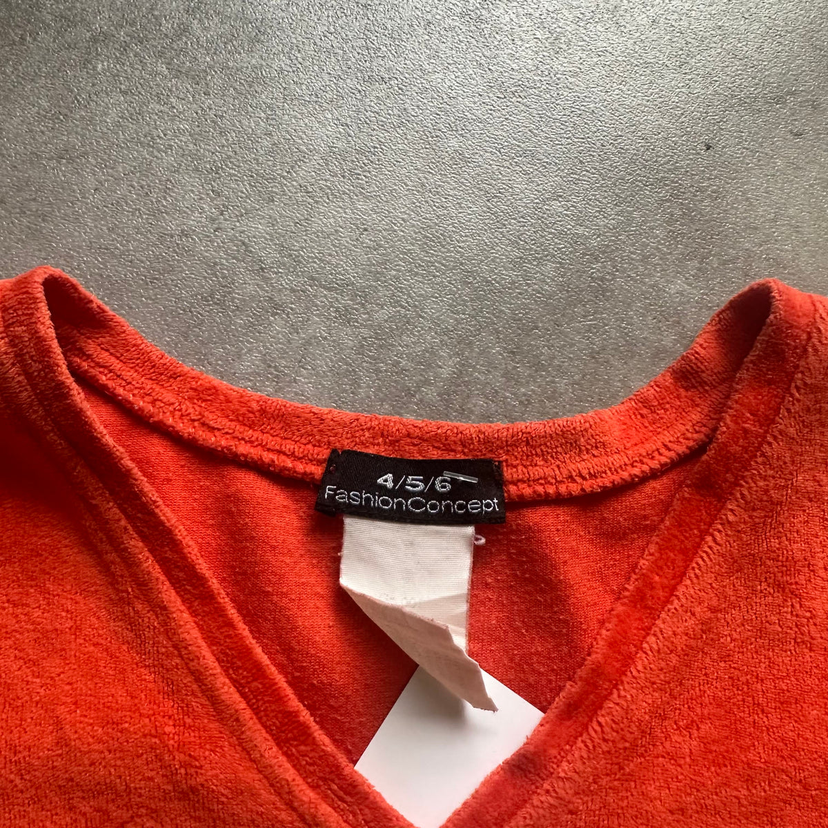 Fashion Concept Orange Graphic Long Sleeve S