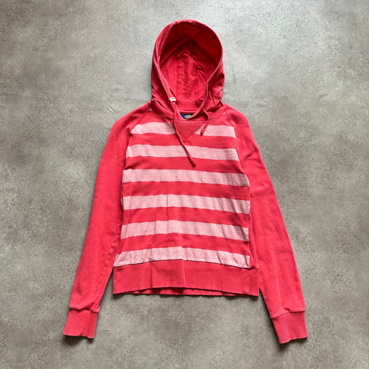 Dickies Pink Striped Hoodie S