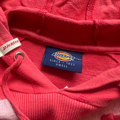 Dickies Pink Striped Hoodie S