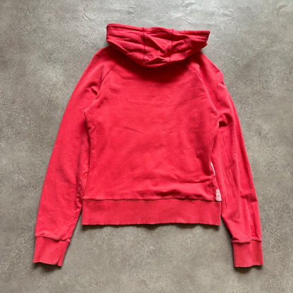 Dickies Pink Striped Hoodie S