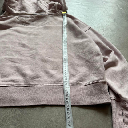 Calvin Klein Light Pink Cropped Hoodie M