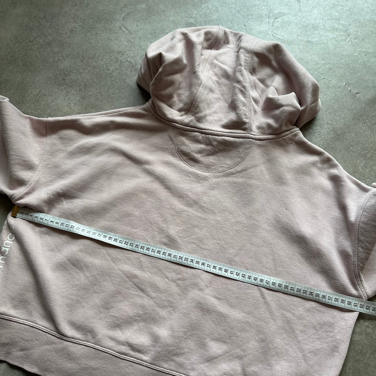 Calvin Klein Light Pink Cropped Hoodie M