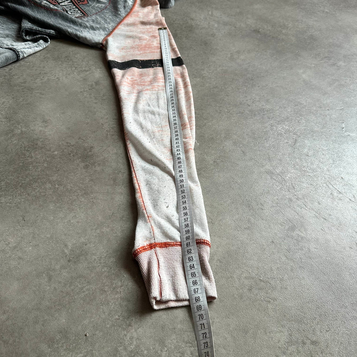 Harley-Davidson Acid Wash Zip Hoodie L
