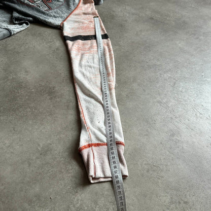 Harley-Davidson Acid Wash Zip Hoodie L