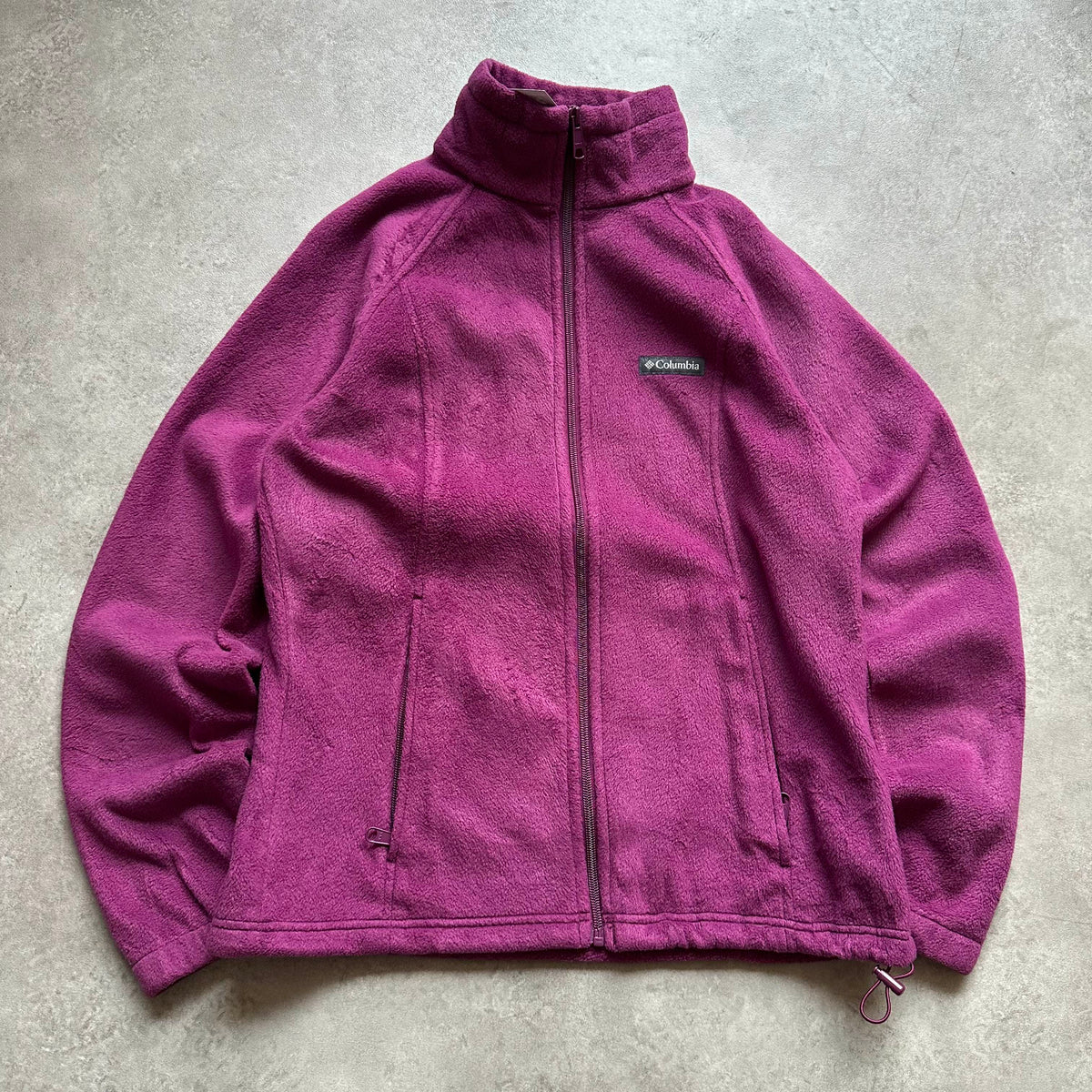 Columbia Purple Fleece Jacket M