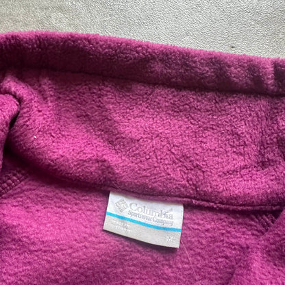 Columbia Purple Fleece Jacket M