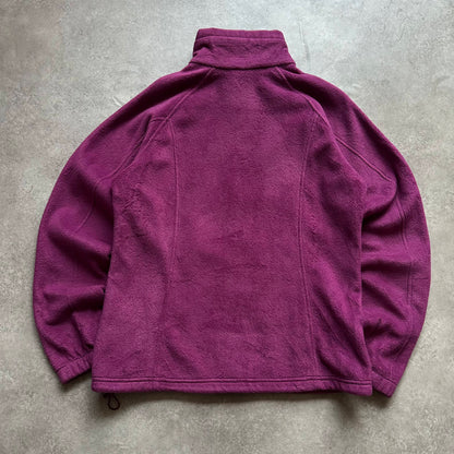Columbia Purple Fleece Jacket M