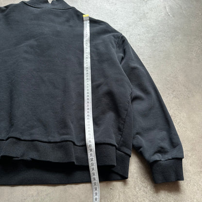 Ellesse Faded Black 1/4 Zip Sweatshirt XS