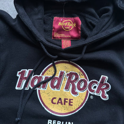 Hard Rock Cafe Berlin Black Graphic Hoodie S