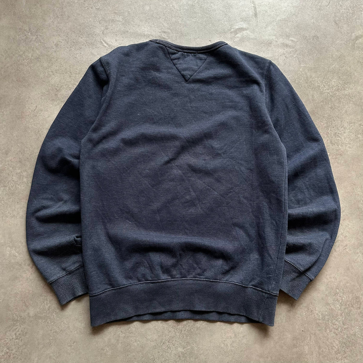 Tommy Hilfiger Navy Flag Logo Crewneck S