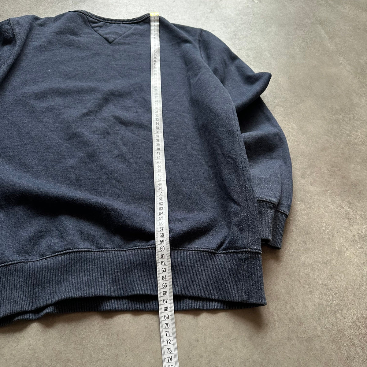 Tommy Hilfiger Navy Flag Logo Crewneck S