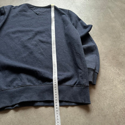 Tommy Hilfiger Navy Flag Logo Crewneck S