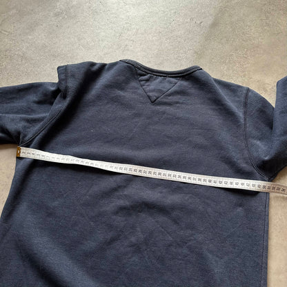 Tommy Hilfiger Navy Flag Logo Crewneck S