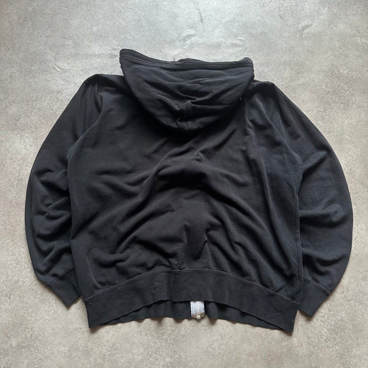 Nike Black Swoosh Zip Hoodie XL