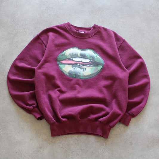 Funkie Fresh Printed Crewneck Sweater (Woman-S)