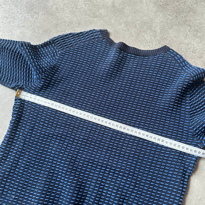 Antwrp Blue Pattern Knit Sweater S