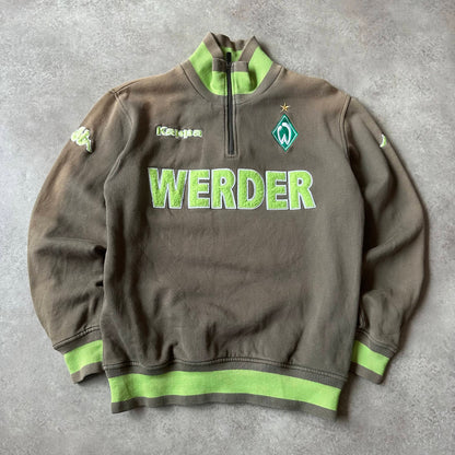 Kappa Werder Bremen 1/4 Zip Sweatshirt M