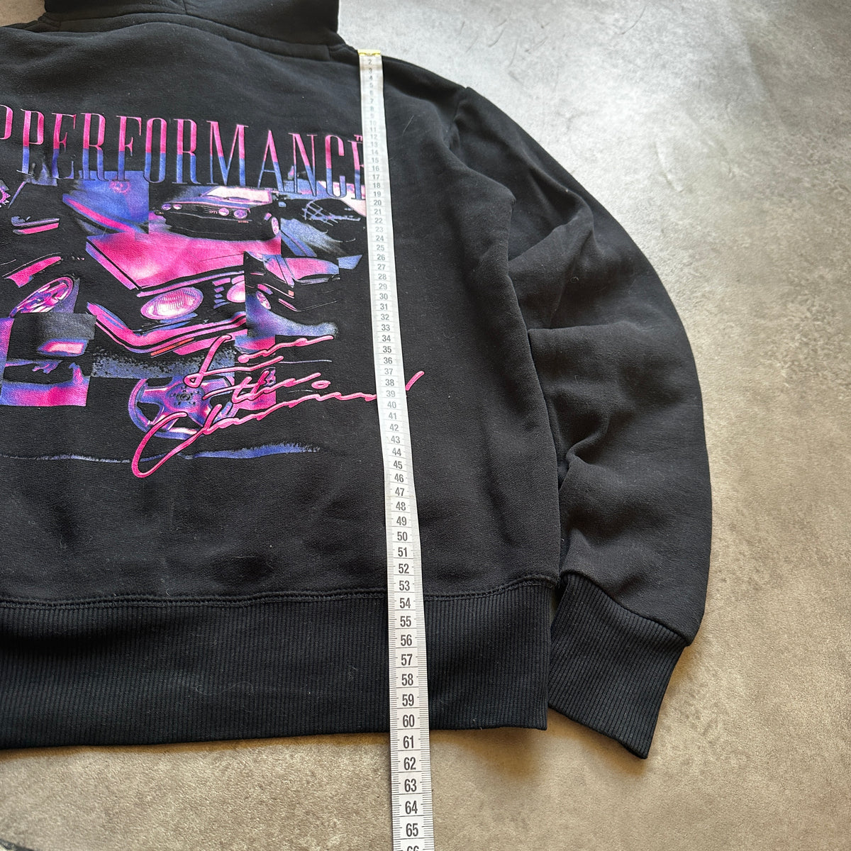 JP Clothing Black Embroidered Logo Hoodie XS