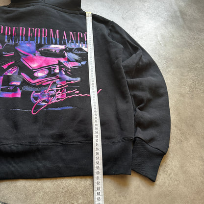 JP Clothing Black Embroidered Logo Hoodie XS