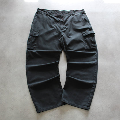 Dickies cargo pants, vintage black cargo trousers, workwear cargo pants, retro streetwear pants, Dickies utility pants, men’s cargo trousers