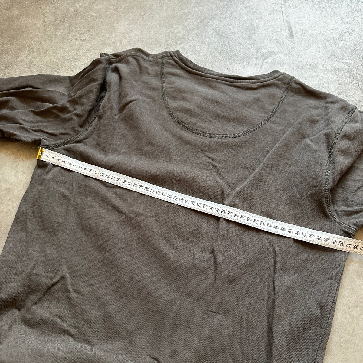 Cerruti Jeans Wash Black Mini Logo Crewneck L